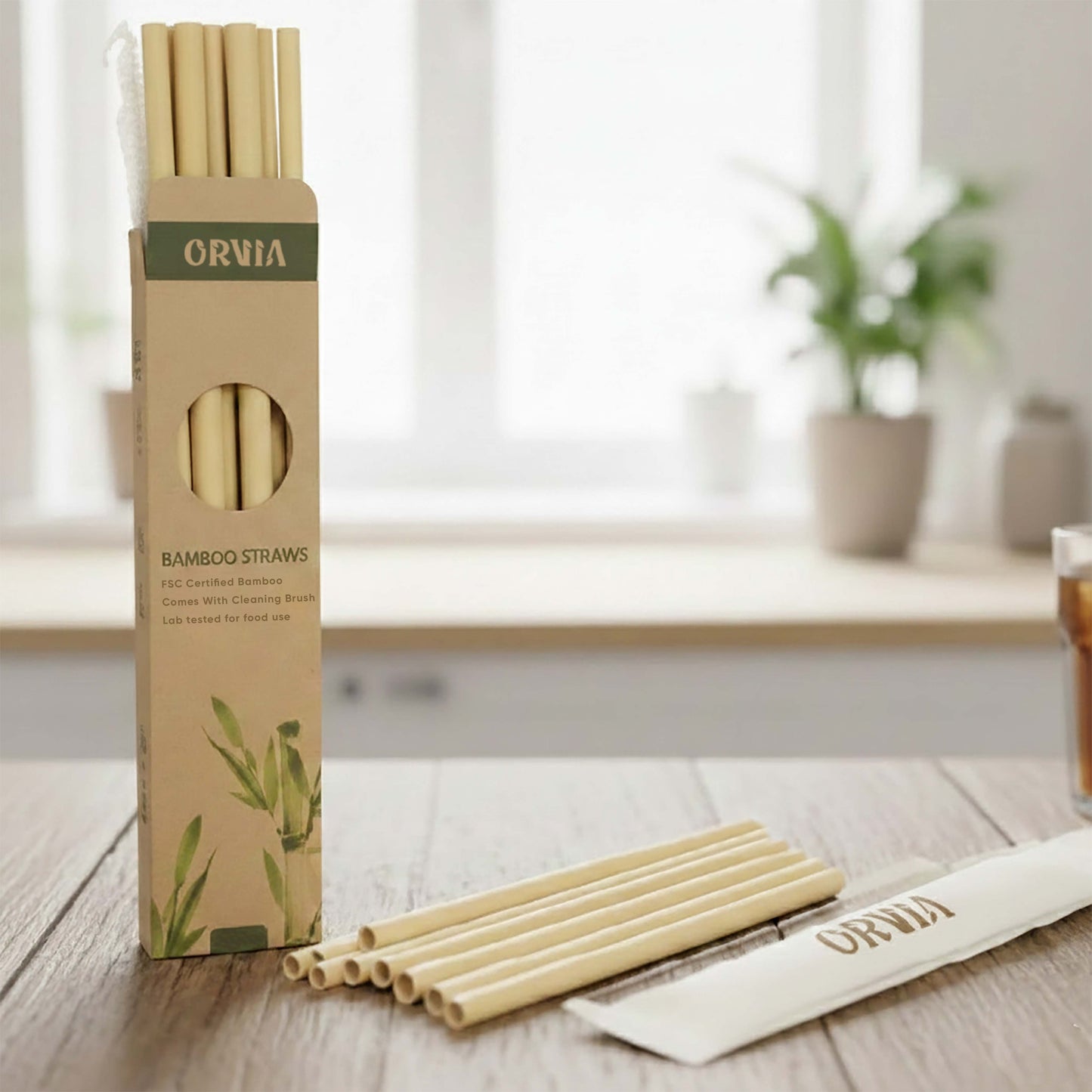 Natural Bamboo Straw